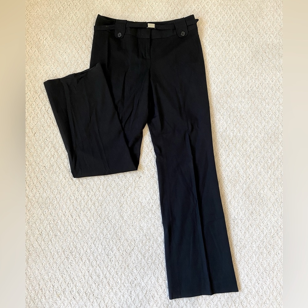 Ann Taylor loft trouser with belt size 4